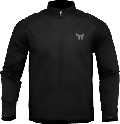 THOR Pack Jacket 2920-0890 – Black, 3XL – Water-Resistant Motorcycle Gear