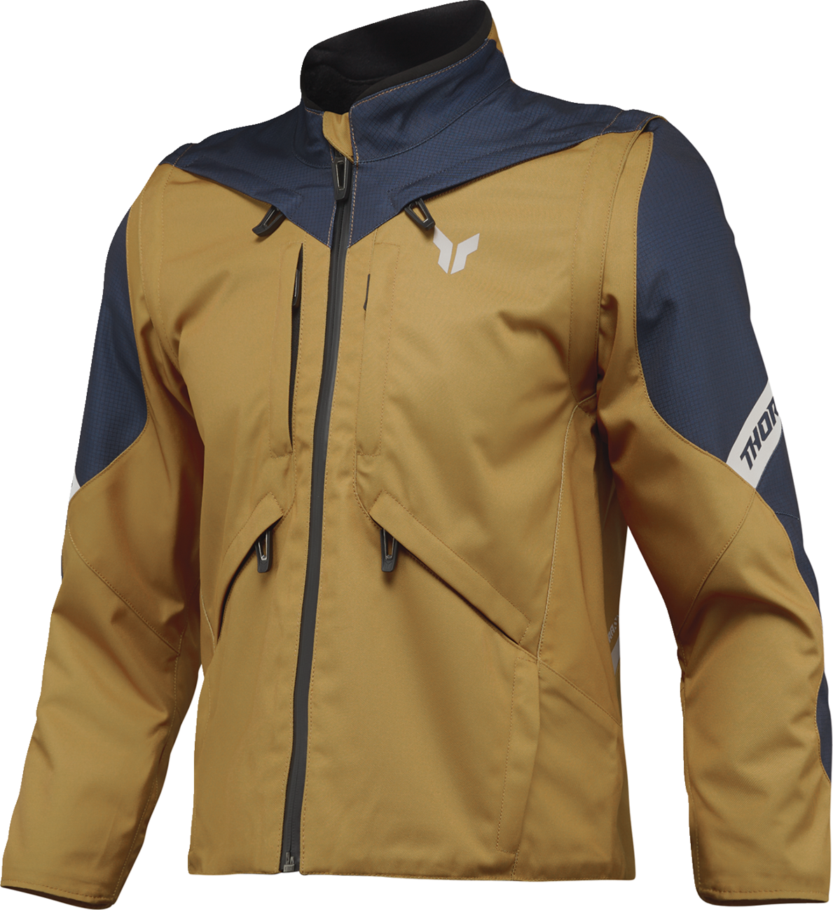 THOR Women's Terrain Jacket - Caramel/Midnight, Size Medium - Part Number 2921-0004