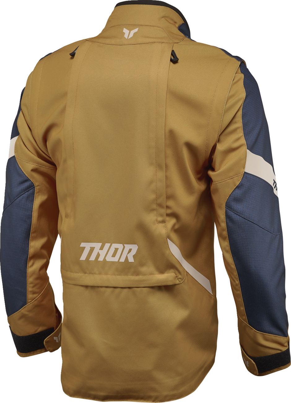 THOR Women's Terrain Jacket - Caramel/Midnight - Size Large (Part No. 2921-0005)