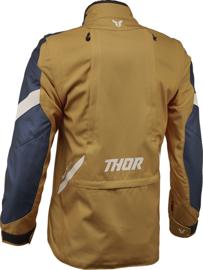 THOR Women's Terrain Jacket - Caramel/Midnight, Size Medium - Part Number 2921-0004