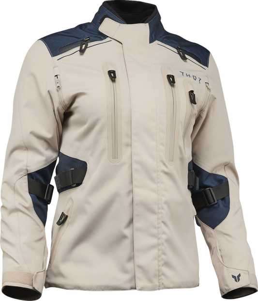 THOR Women's Range Jacket - Sand/Midnight - XL (Part Number 2921-0013)