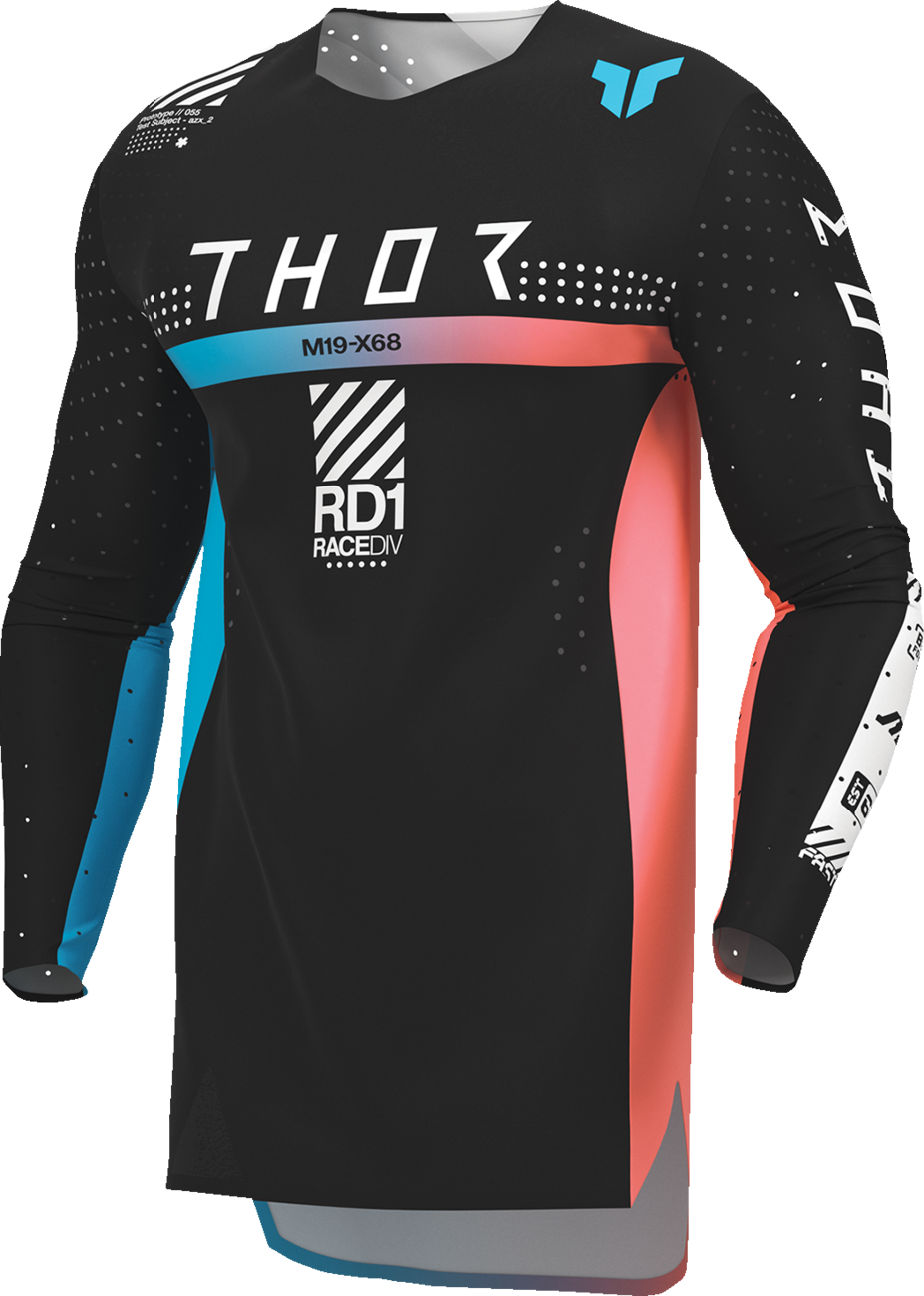 THOR Youth Sportmode Synth Jersey - Black, Part Number 2912-2572, Medium