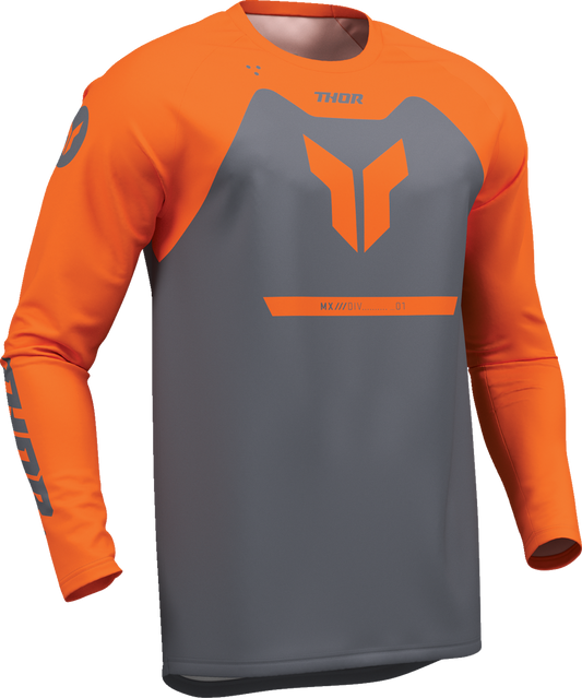 THOR Youth Ridemode Menace Jersey - Charcoal, Medium - Part No. 2912-2697