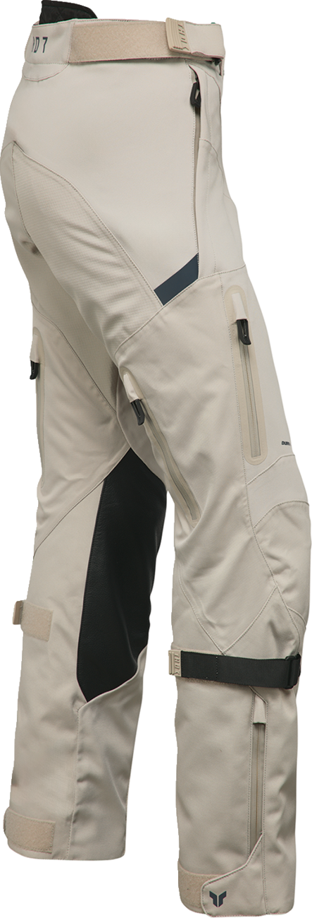 THOR Women's Range Pants - Sand/Midnight US 3/4 with Waterproof and Impact Protection - Part 2902-0459