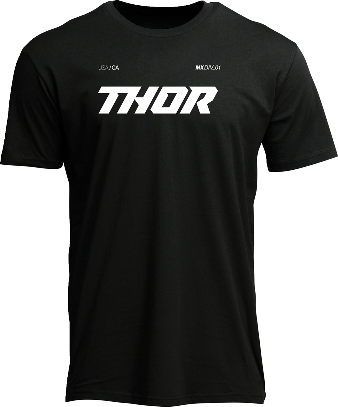 THOR Brave T-Shirt - Black - 2XL by THOR, Part Number 3030-25060