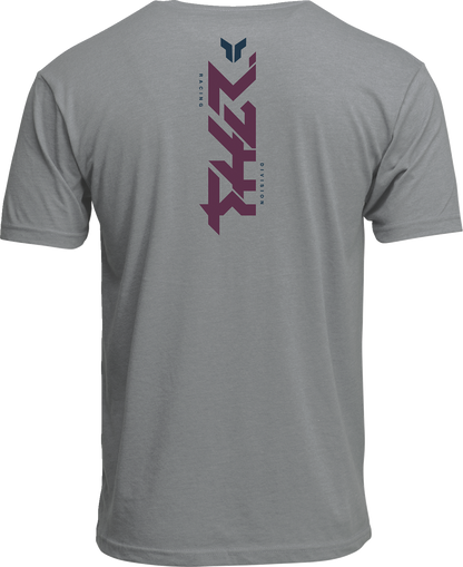 THOR Vert T-Shirt Heather Gray Large 3030-25094 - Comfortable Cotton and Viscose Blend