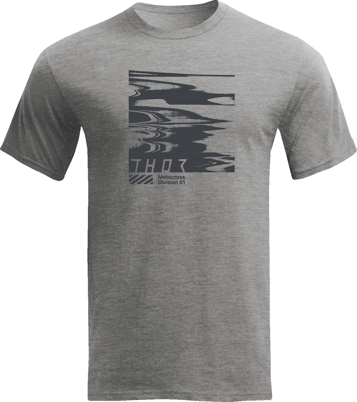 THOR Static Heather Gray T-Shirt - Medium 3030-25098