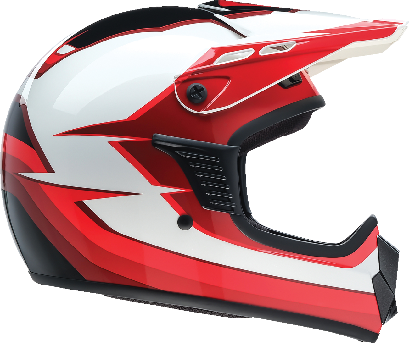 Z1R Youth Dirt Maxx Helmet Vortex Red/White Medium – Part Number 0111-1718