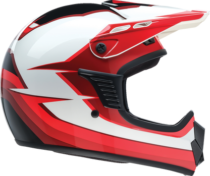 Z1R Youth Dirt Maxx Helmet Vortex Red/White Medium – Part Number 0111-1718