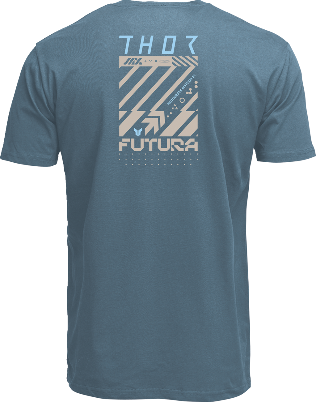 THOR Futura T-Shirt - Petrol Blue, Medium - 100% Cotton, Part Number 3030-25123