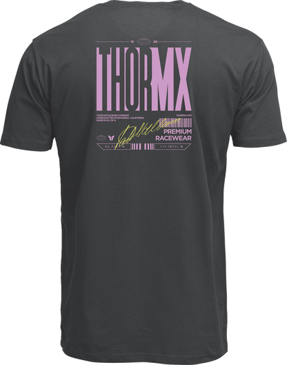 THOR Signature T-Shirt - Coal - 2XL by THOR, Part Number 3030-25131