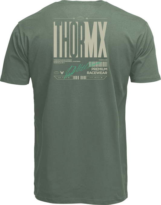 THOR Signature T-Shirt - Olive, XL - 3030-25135