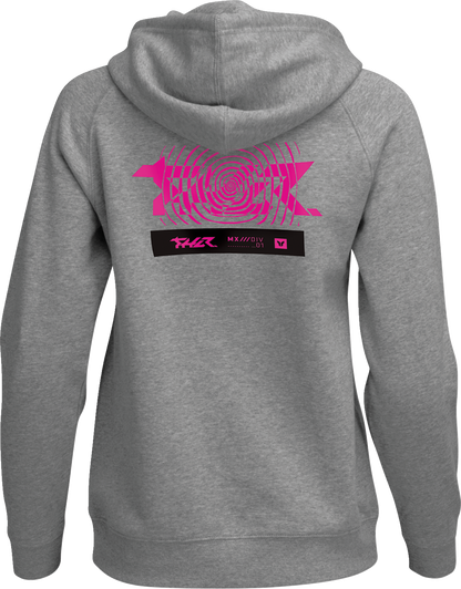 THOR Women's Mind Control Pullover Hoodie Heather Gray Small 3051-1257