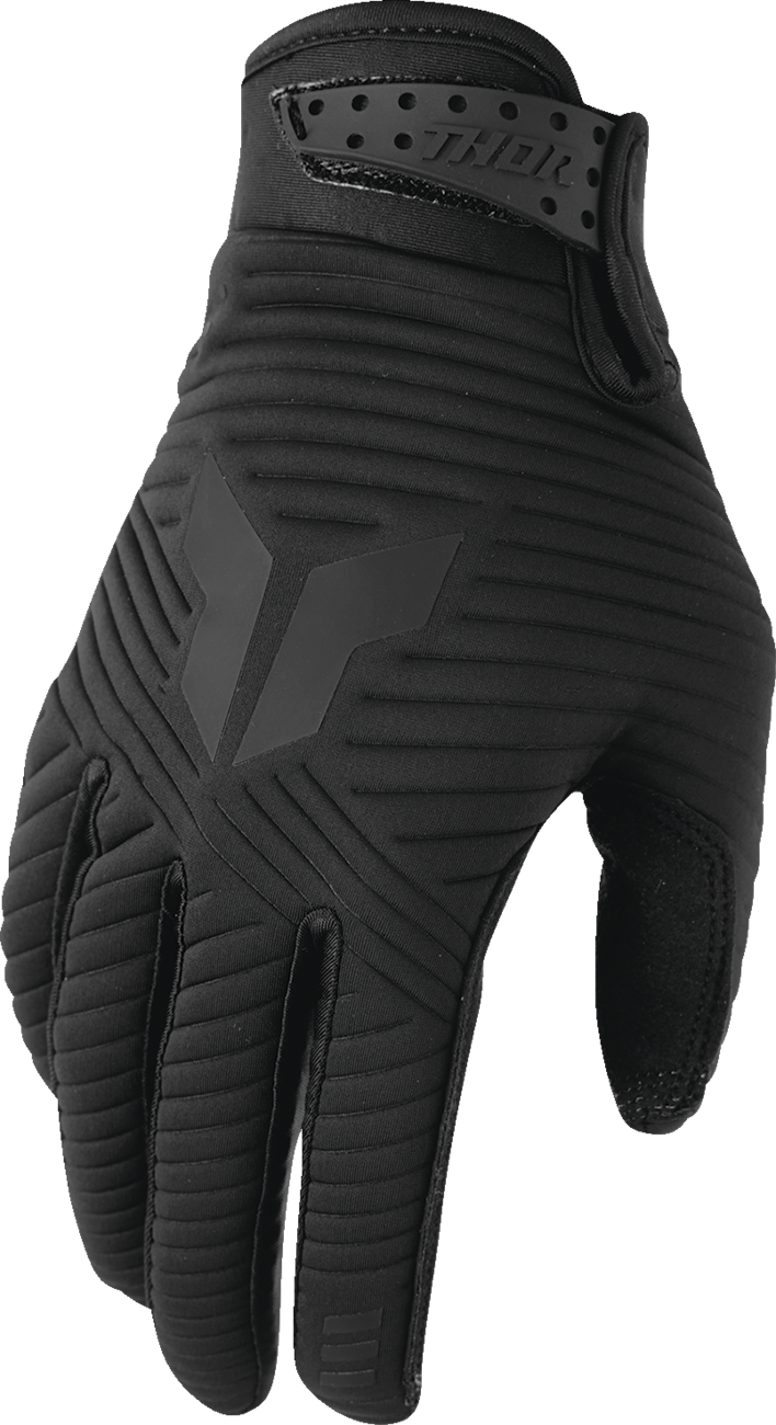 THOR Launchmode Cold Weather Gloves - Black, Large (Part #3330-8304)