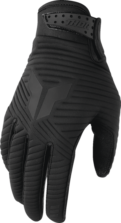 THOR Launchmode Cold Weather Gloves - Black, Large (Part #3330-8304)