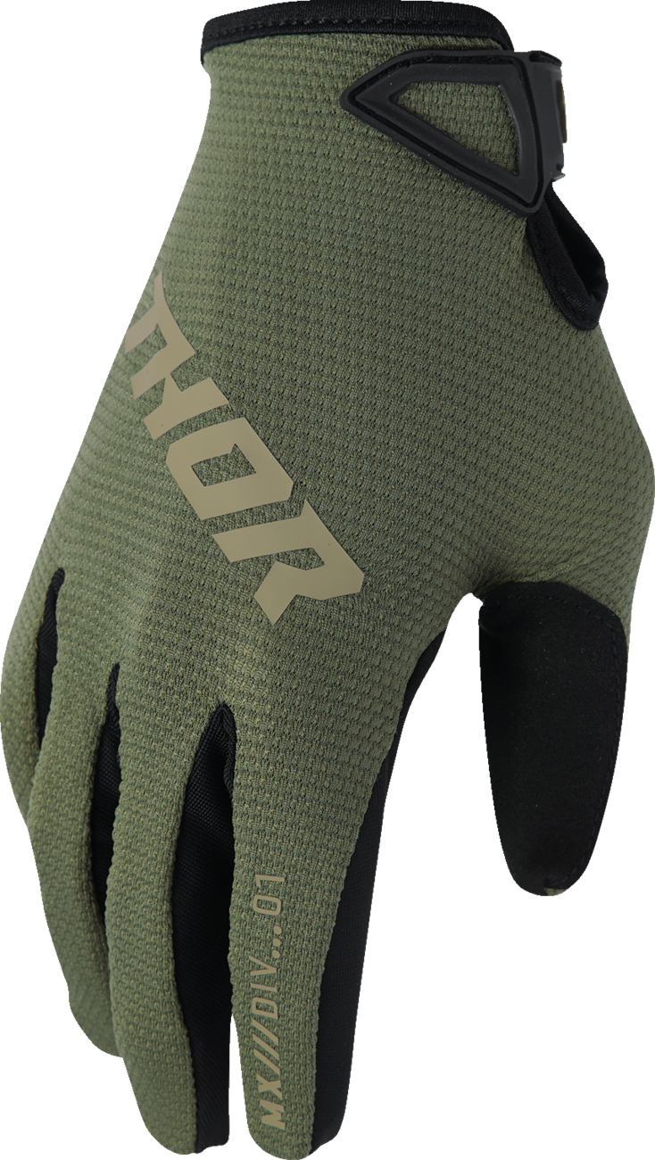THOR Youth Ridemode Static Gloves - Camo, Small (Part #3332-1935)