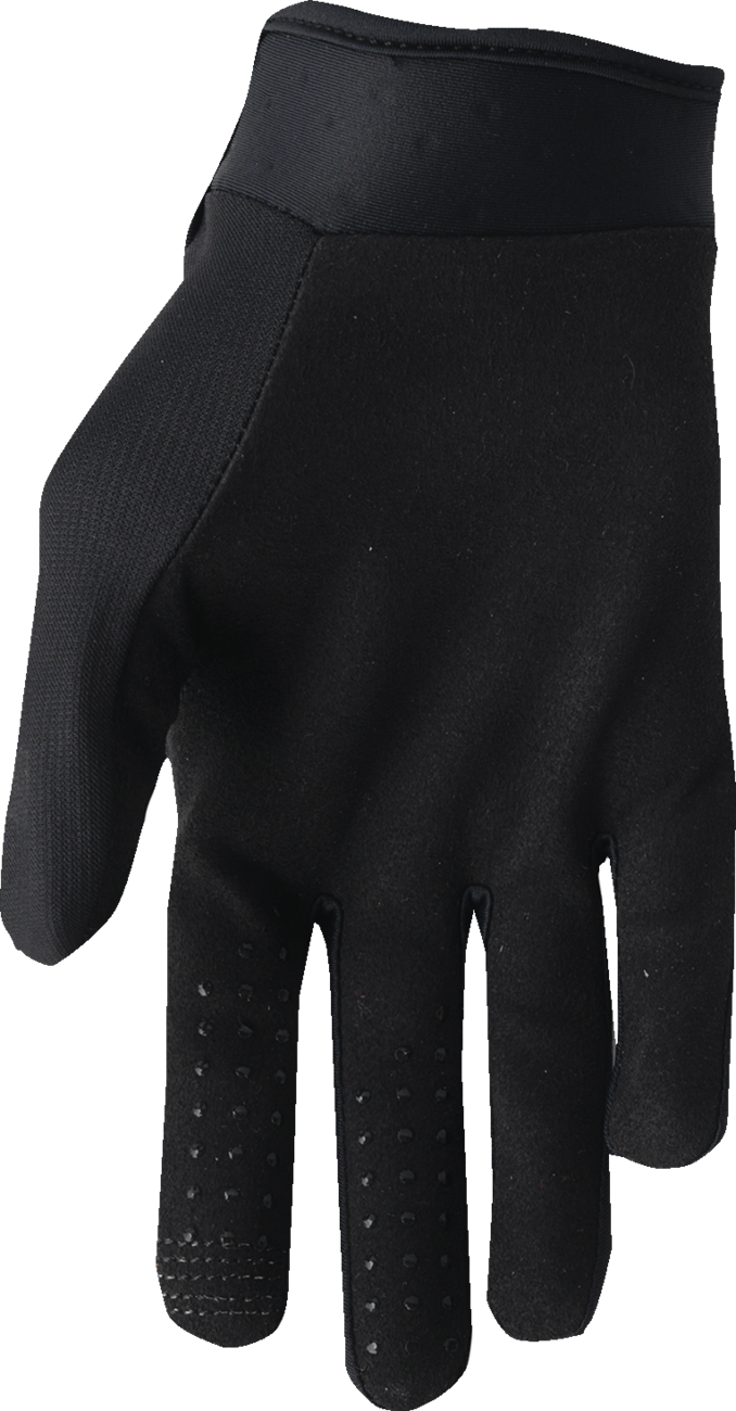 THOR Youth Launchmode Split Gloves - Black, Size 2XS - Durable Comfort and Enhanced Grip