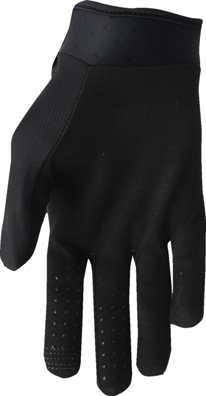 THOR Youth Launchmode Split Gloves - Black, Size 2XS - Durable Comfort and Enhanced Grip