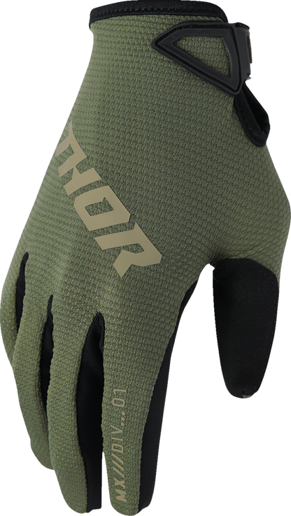 THOR Ridemode Static Gloves - Camo - Medium (Part No. 3330-8351)