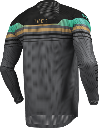 THOR Launchmode Air Raptor Jersey Black/Charcoal Medium (Part Number 2910-8431)