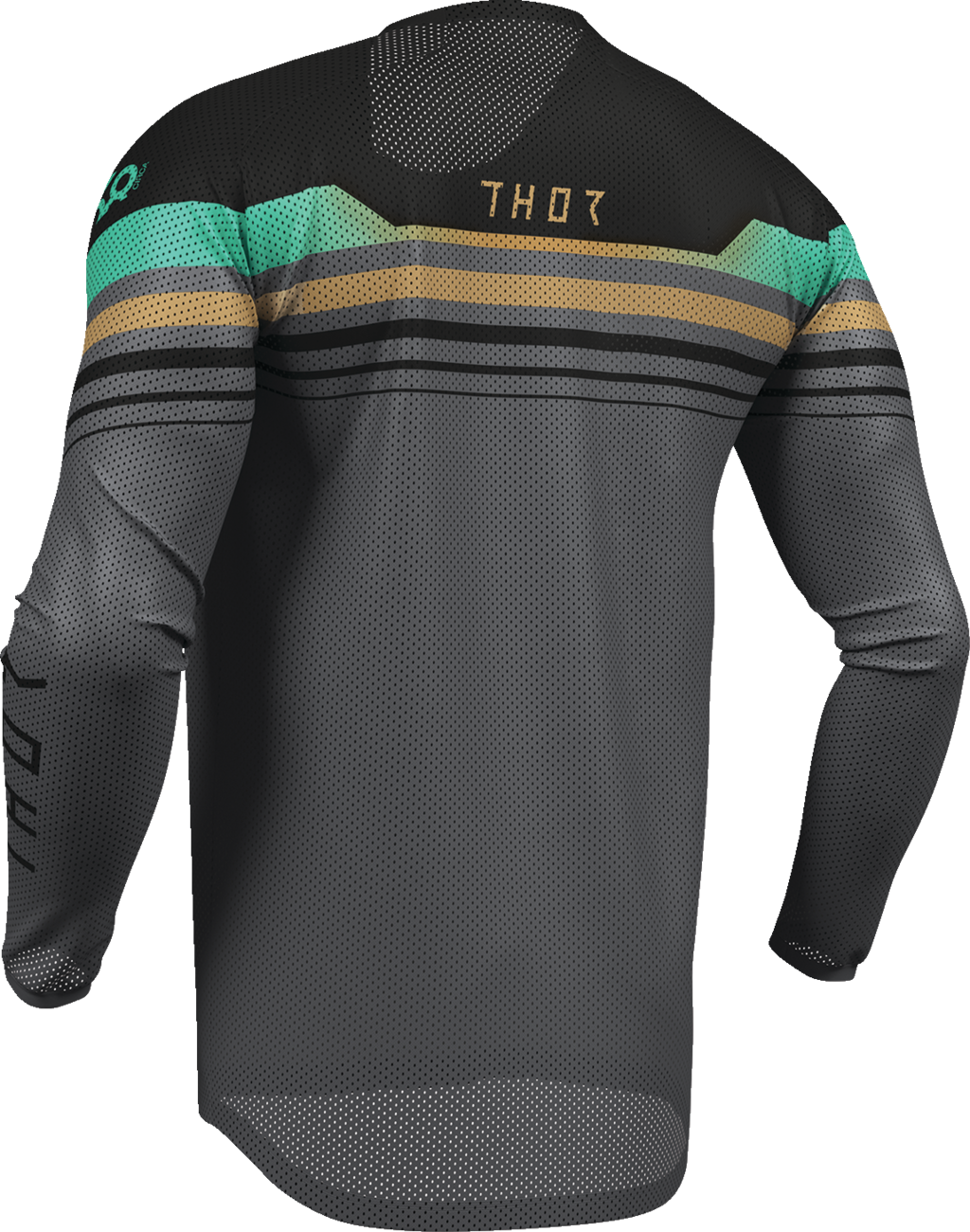 THOR Launchmode Air Raptor Jersey Black/Charcoal Medium (Part Number 2910-8431)