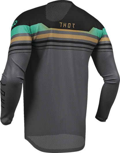 THOR Launchmode Air Raptor Jersey Black/Charcoal Medium (Part Number 2910-8431)