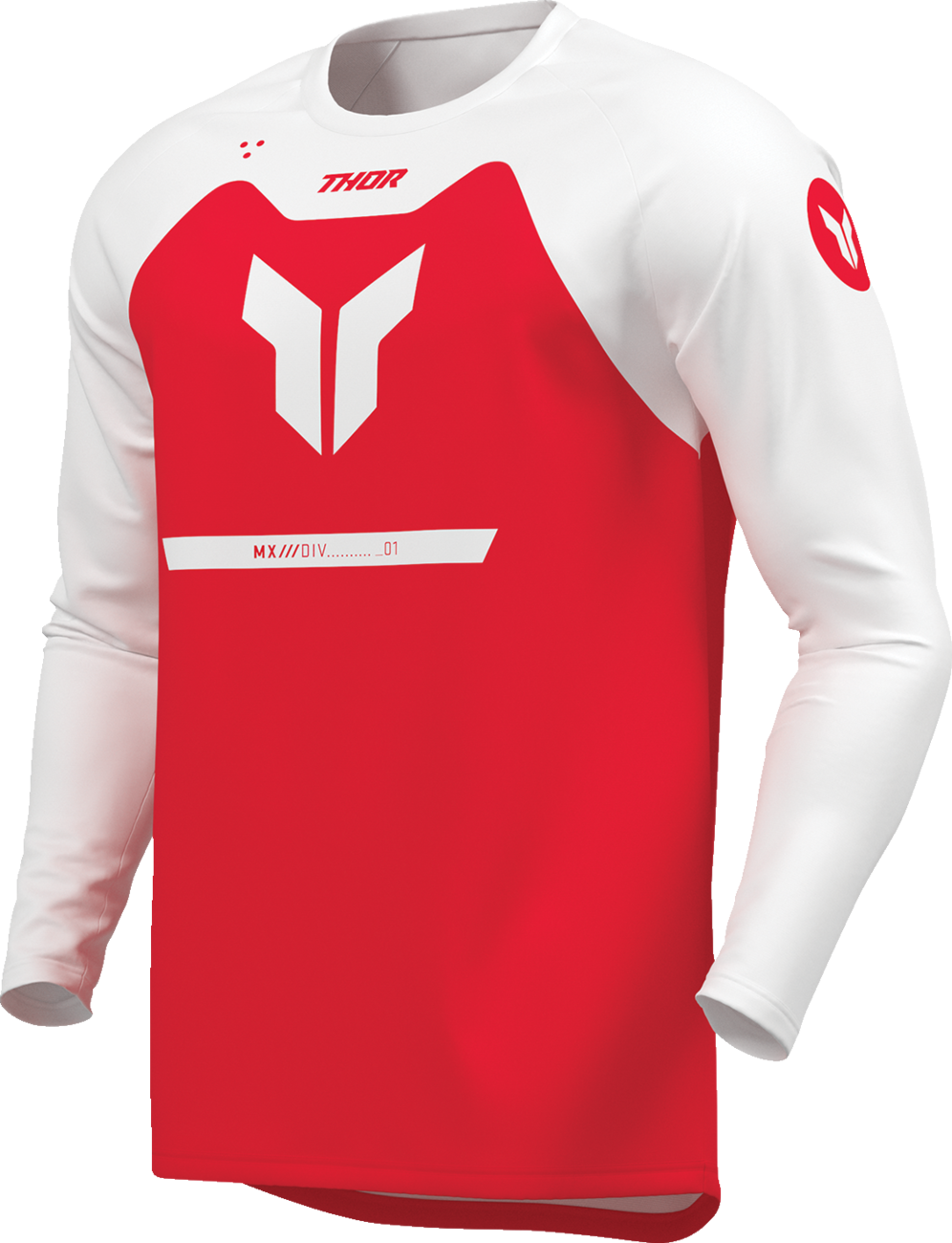 THOR Ridemode Menace Jersey - Red, Medium, Part Number 2910-8707