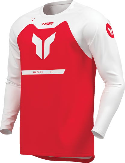 THOR Ridemode Menace Jersey - Red - Large (Part No. 2910-8708)