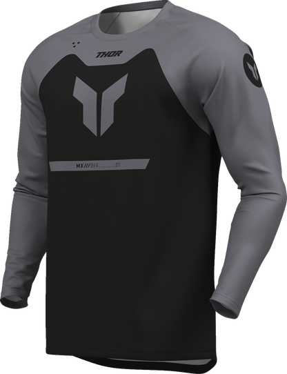 THOR Ridemode Menace Jersey - Black, Large - Part Number 2910-8715