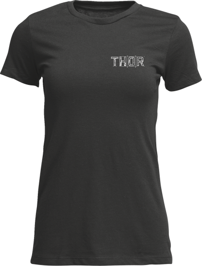THOR Women's Blueprint T-Shirt - Charcoal - Large by THOR (Part #3031-4324)