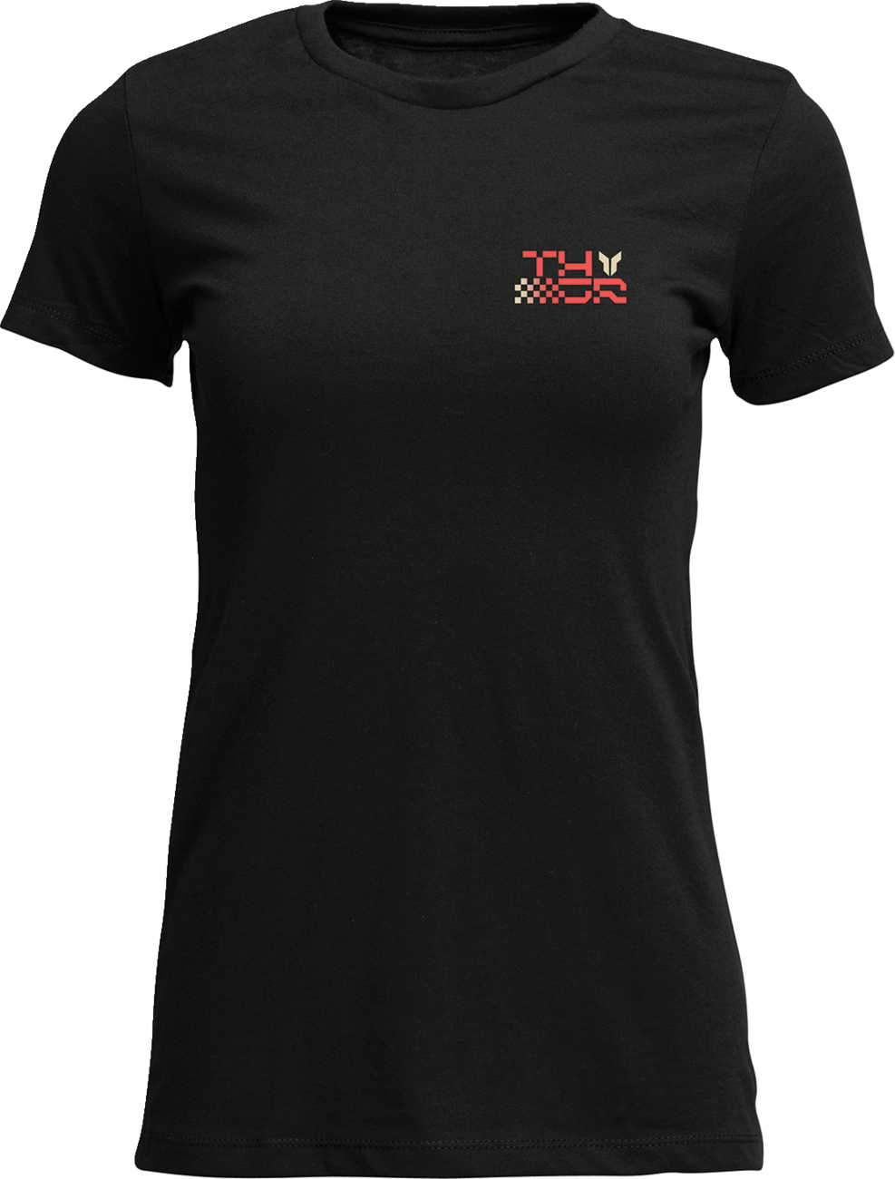 THOR Women's Vantage T-Shirt - Vintage Black - Small by THOR, Part Number 3031-4330