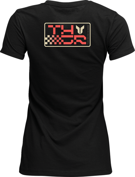 THOR Women's Vantage T-Shirt - Vintage Black - Large 3031-4332