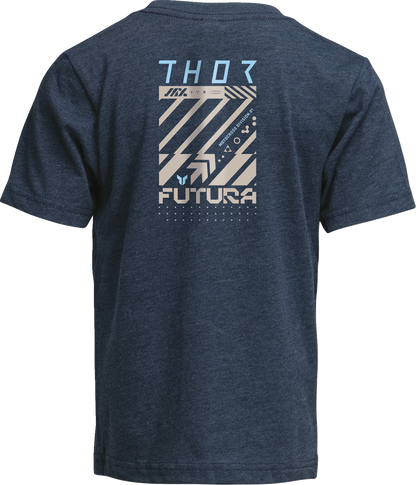 THOR Youth Futura T-Shirt in Navy - Part Number 3032-3892