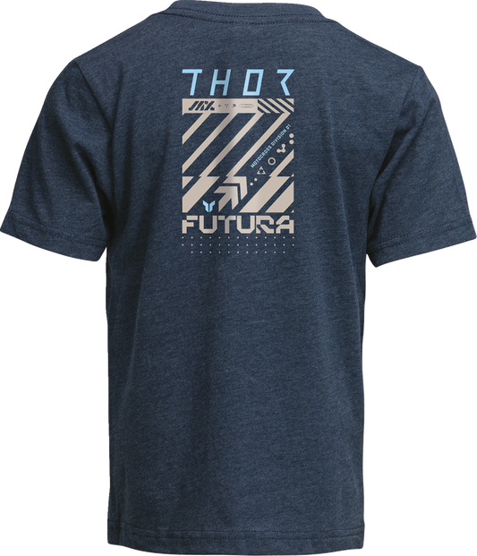 THOR Youth Futura T-Shirt in Navy - XL (Part Number 3032-3895)