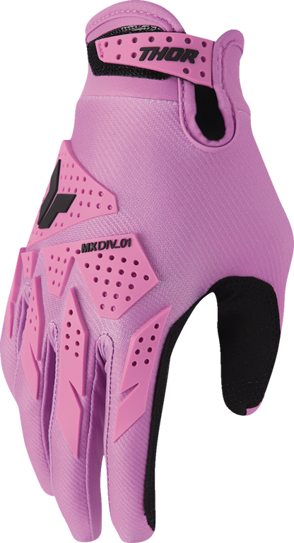 THOR Women's Launchmode XP Gloves - Orchid, Medium - Part 3331-0297