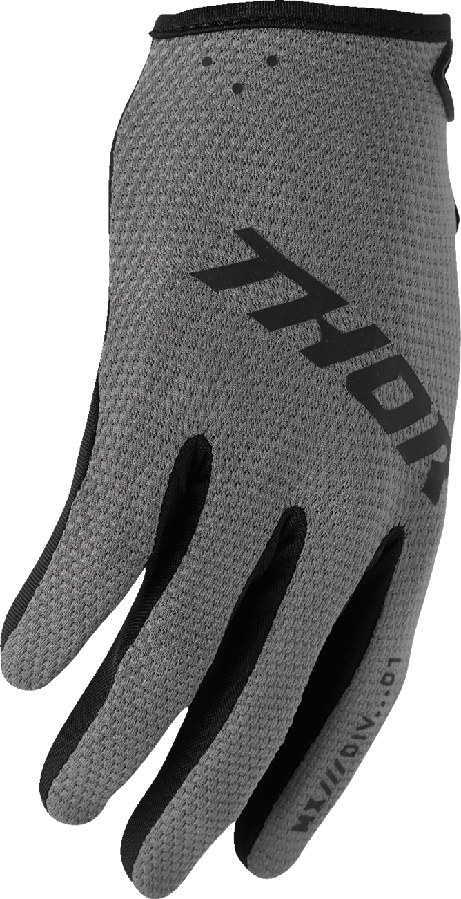 THOR Women's Ridemode Static Gloves - Gray, Small, Part 3331-0300