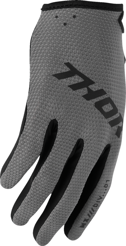 THOR Women's Ridemode Static Gloves - Gray, Small, Part 3331-0300