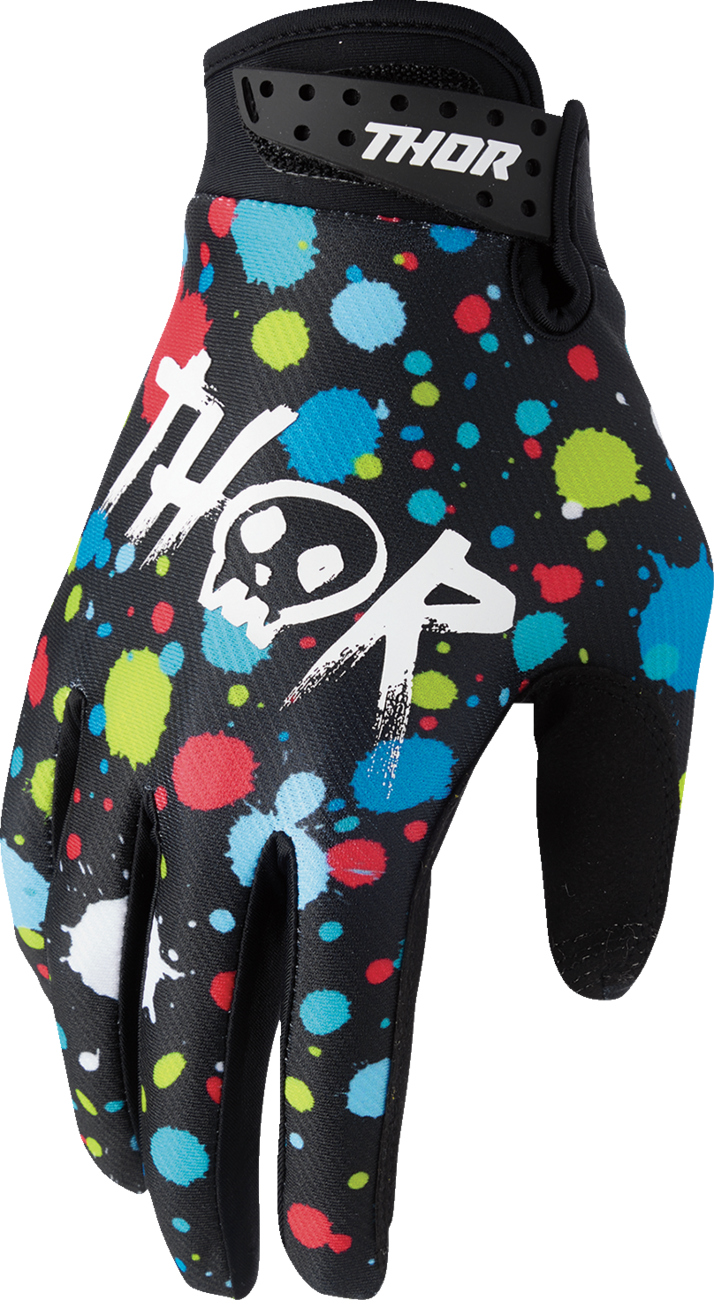 THOR Youth Launchmode Splat Gloves - Multi, Part Number 3332-1917