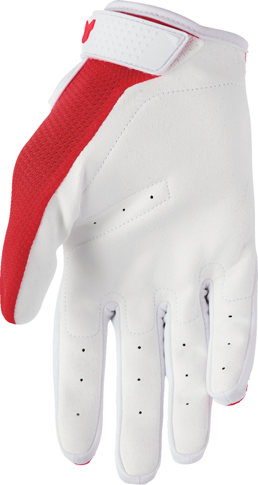 THOR Youth Ridemode Static Gloves - Red, Small (Part Number 3332-1927)