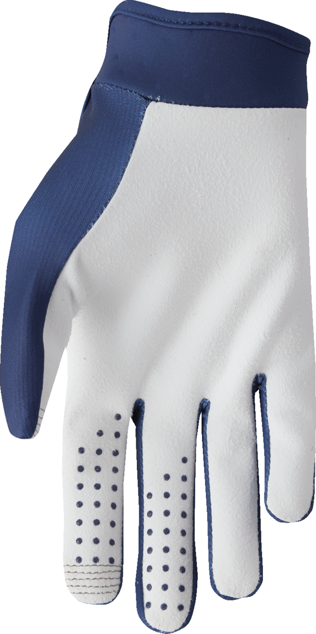 THOR Youth Launchmode Split Gloves - Navy, XS - Part Number 3332-1949