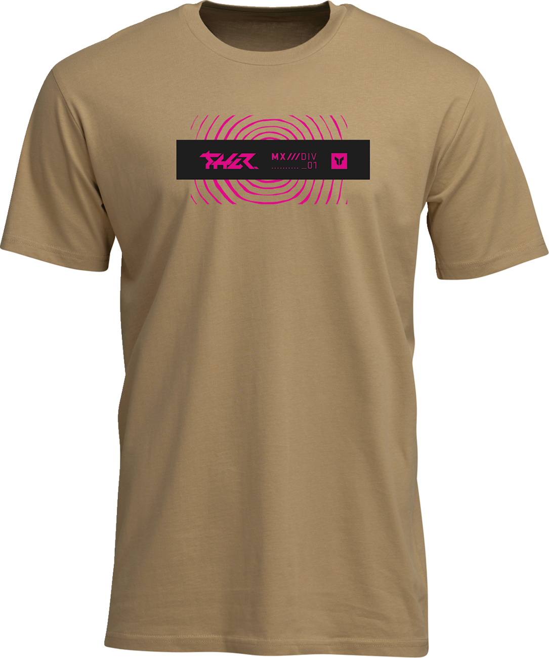 THOR Mind Control T-Shirt - Caramel - Small by THOR, Part Number 3030-25137