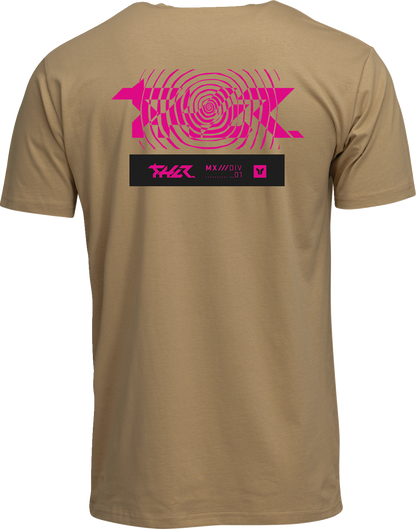 THOR Mind Control T-Shirt - Caramel - Small by THOR, Part Number 3030-25137