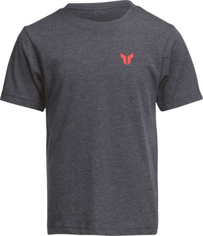 THOR Youth Futura T-Shirt Charcoal - Part Number 3032-3886