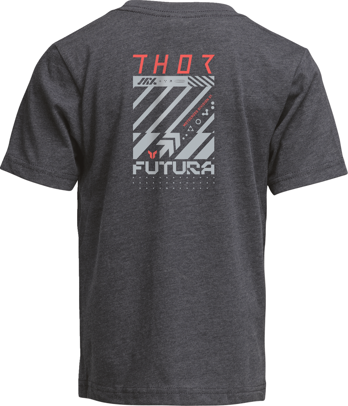 THOR Youth Futura T-Shirt Charcoal - Part Number 3032-3886