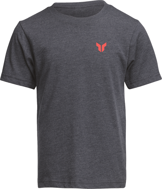 THOR Youth Futura T-Shirt - Charcoal, Part Number 3032-3888