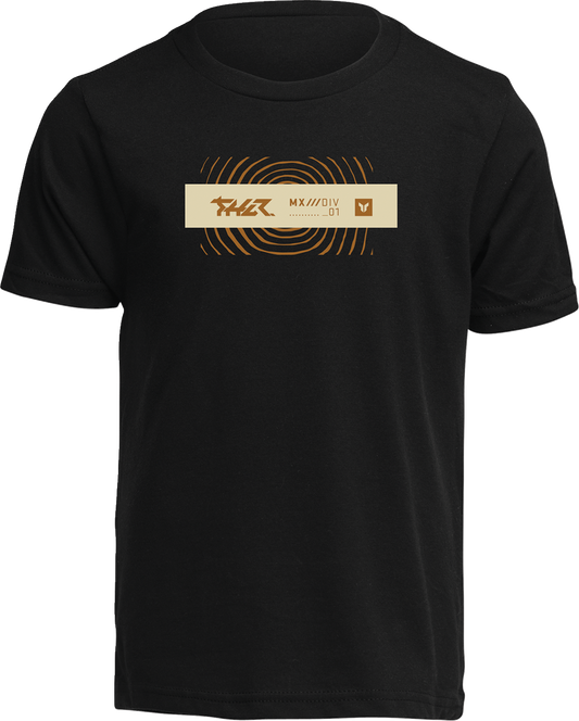 THOR Youth Mind Control T-Shirt - Black | Part Number 3032-3901