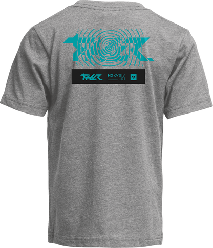 THOR Youth Mind Control T-Shirt - Heather Gray, Part Number 3032-3907