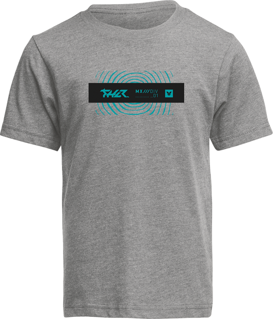 THOR Youth Mind Control Heather Gray T-Shirt - Large (Part #3032-3909)
