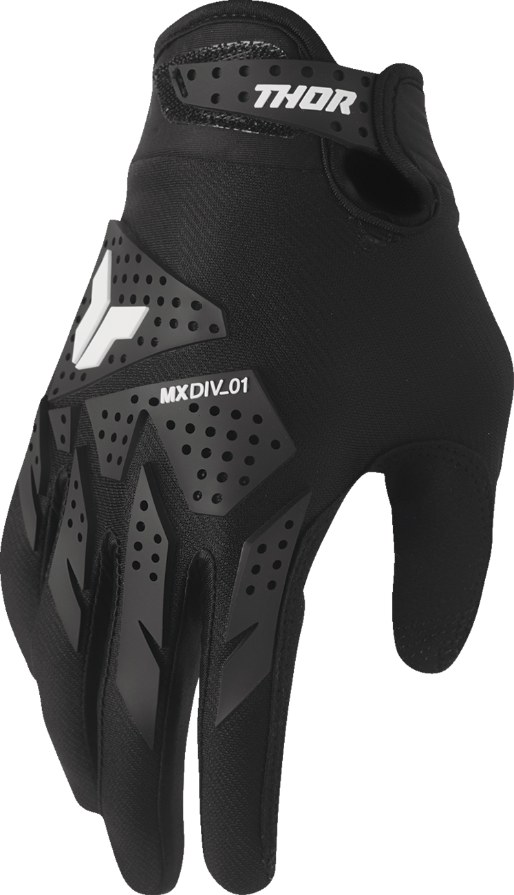 THOR Women's Launchmode XP Gloves Black - Model 3331-0288