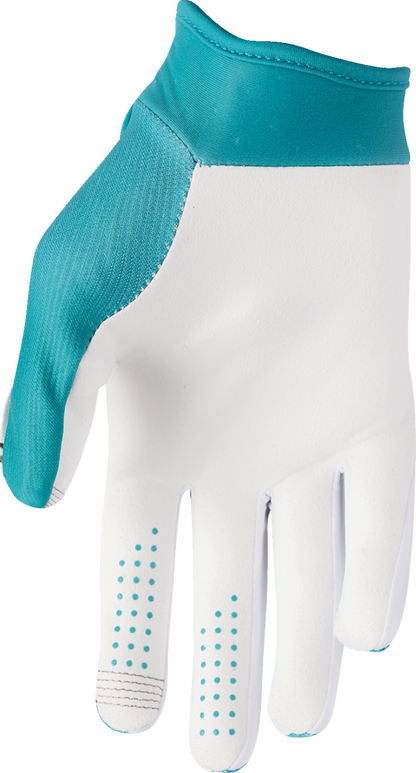 THOR Women's Launchmode XP Gloves - Aqua, Large - Model 3331-0294